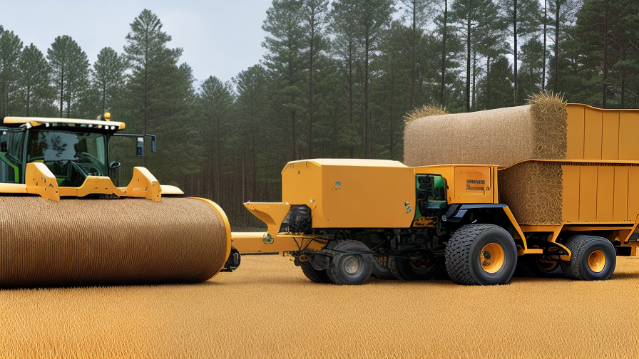 Pine Straw Baler