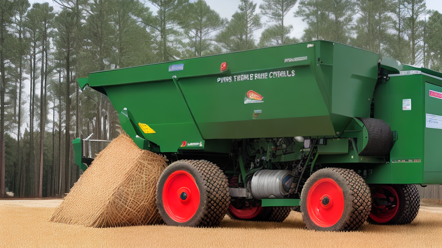 Pine Straw Baler