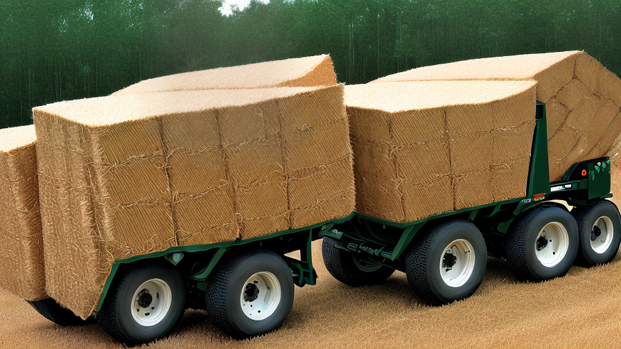 Pine Straw Baler