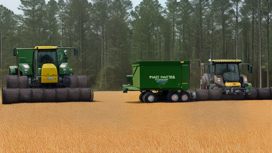 Pine Straw Baler