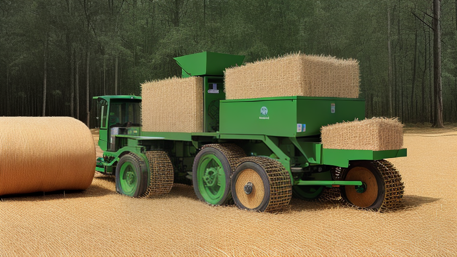 Pine Straw Baler