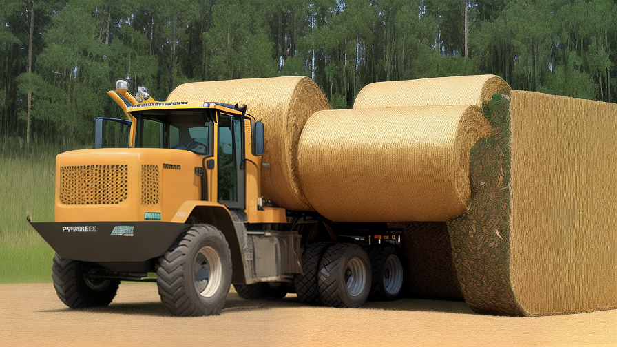 Pine Straw Baler
