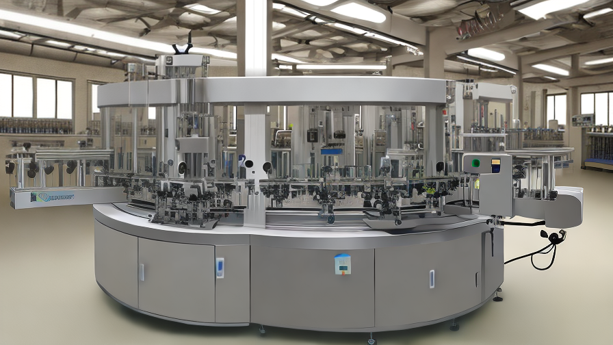 Round Bottle Labeling Machine