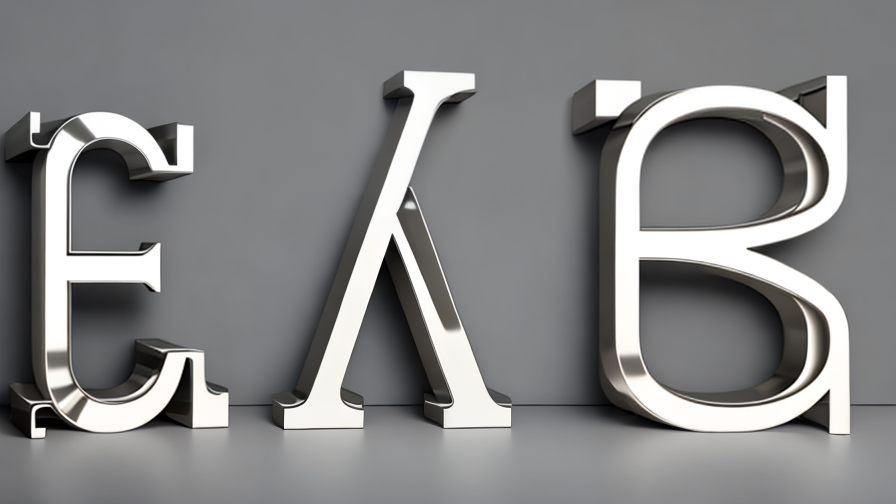 stainless steel letters