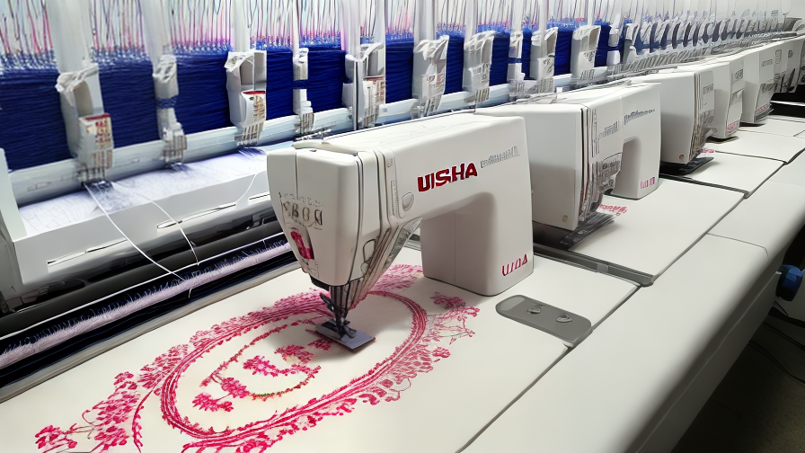 Usha Embroidery Machine