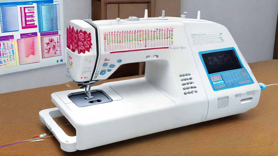 Usha Embroidery Machine