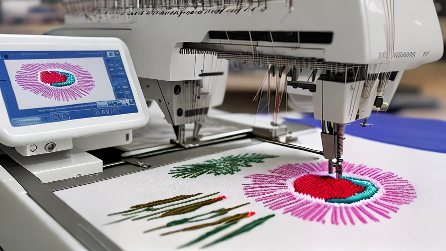 15 Needle Embroidery Machine
