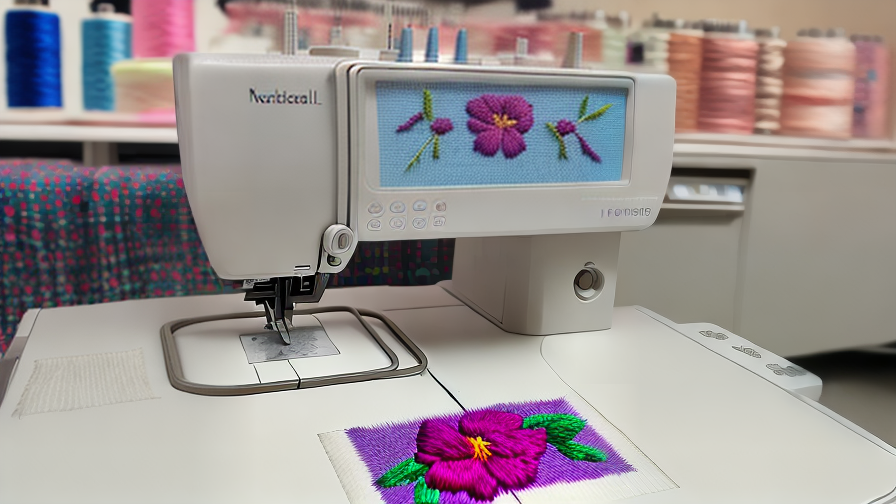 15 Needle Embroidery Machine