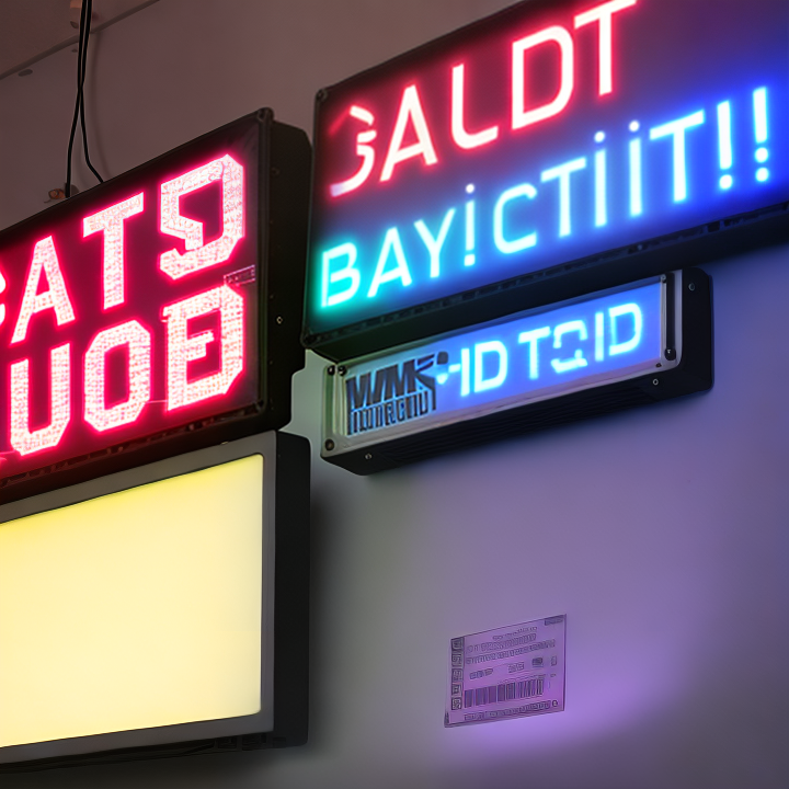 backlit led signs