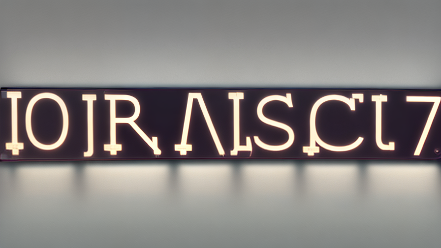 backlit sign letters