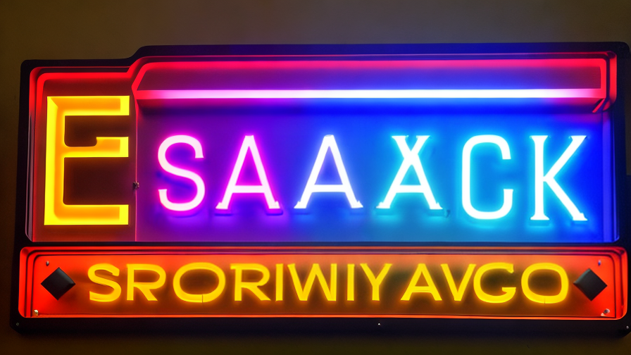 backlit sign letters