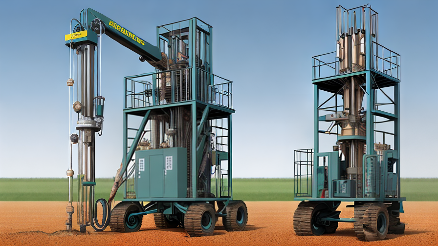 Borewell Drilling Machine