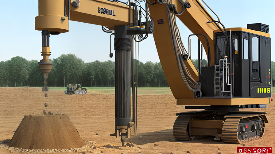 Borewell Drilling Machine