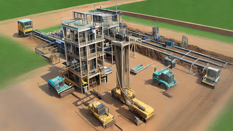 Borewell Drilling Machine
