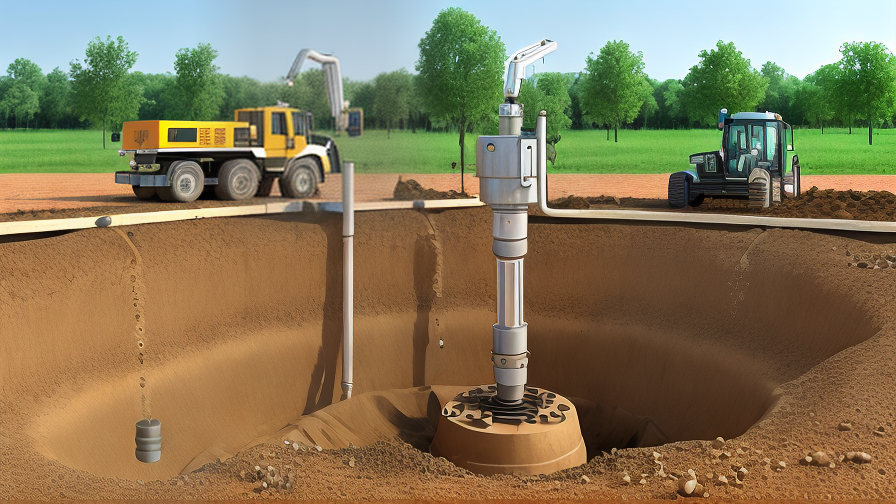 Borewell Drilling Machine
