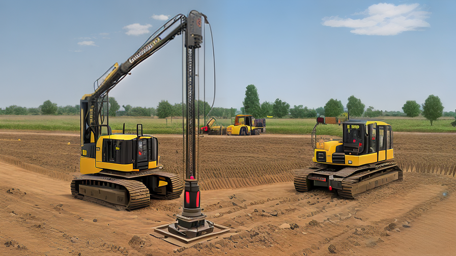 Borewell Drilling Machine