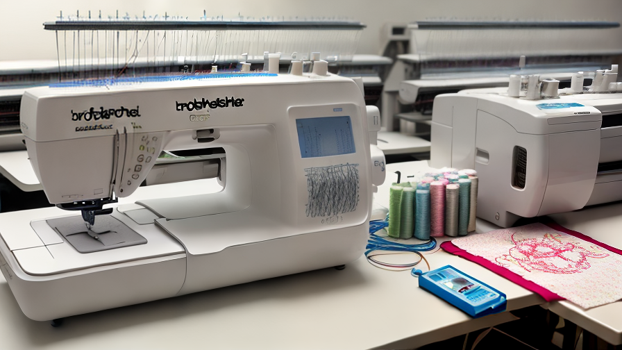 Brother 6 Needle Embroidery Machine
