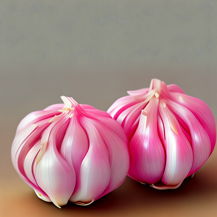 chinese pink garlic