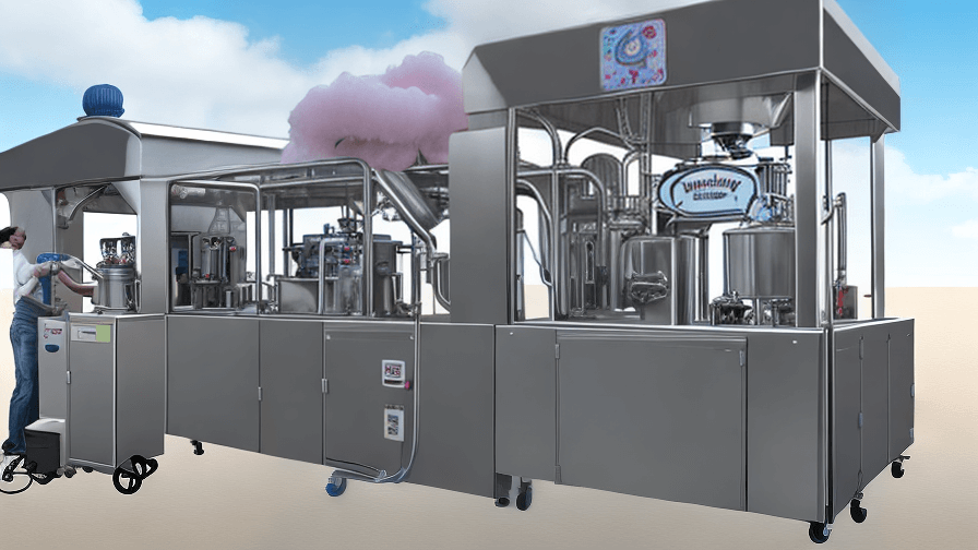 Commercial Candy Floss Machine