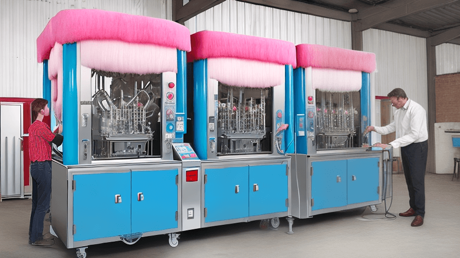 Commercial Candy Floss Machine