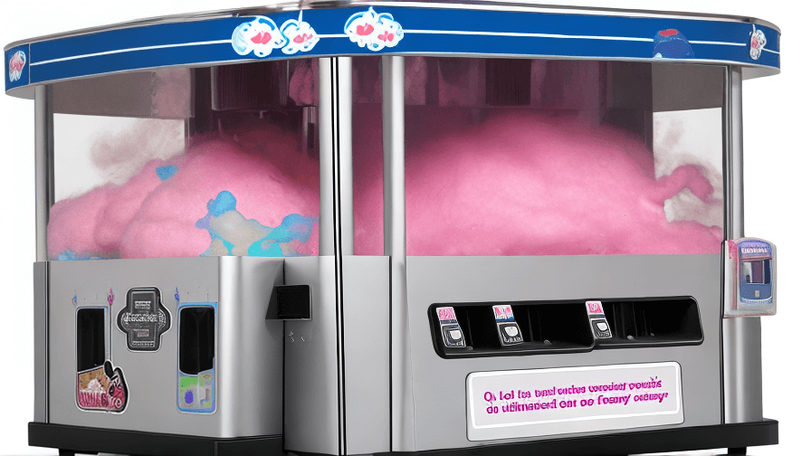 Commercial Candy Floss Machine