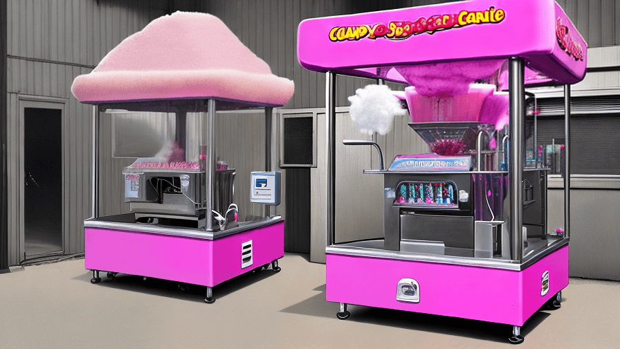 Commercial Candy Floss Machine