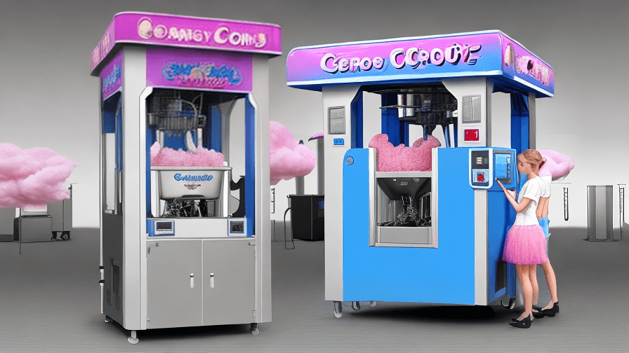 Commercial Candy Floss Machine