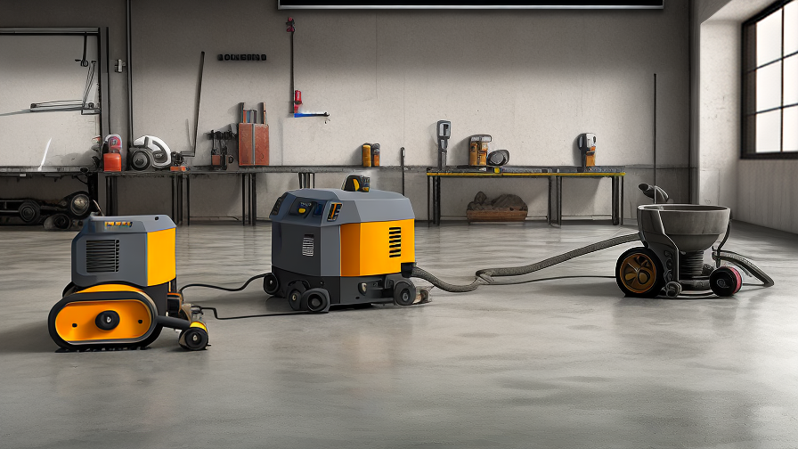Concrete Floor Grinding Machine