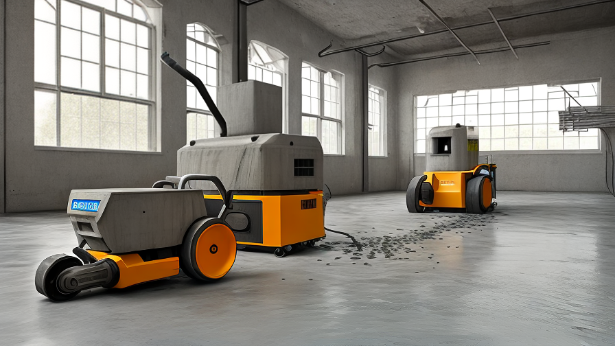 Concrete Floor Grinding Machine