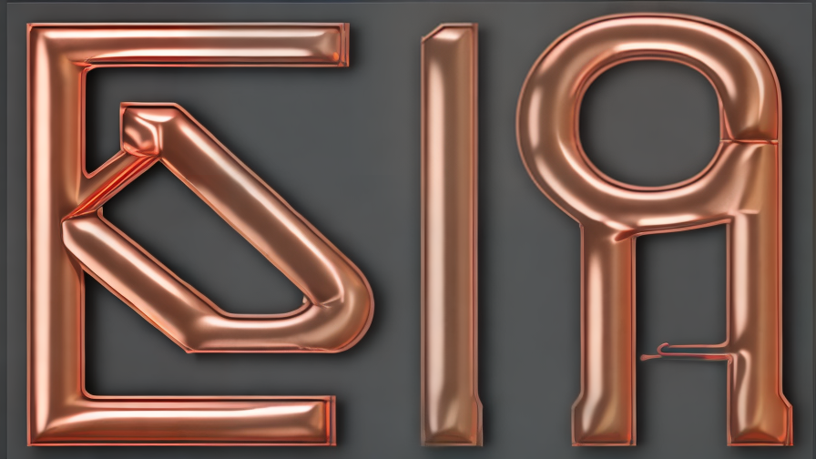 copper letters