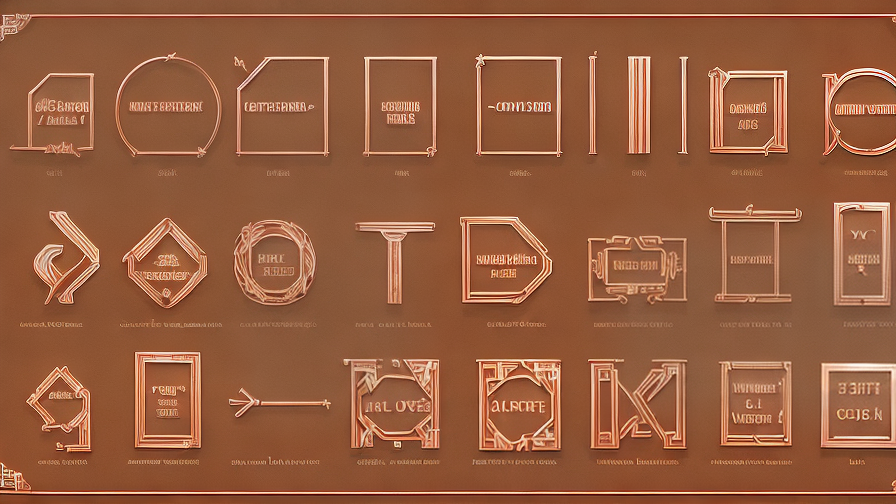 copper signage