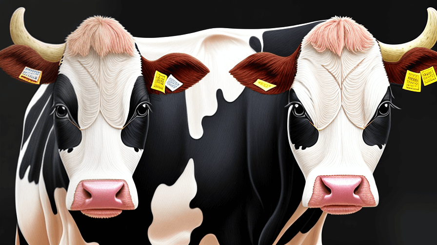 Cow Embroidery Design