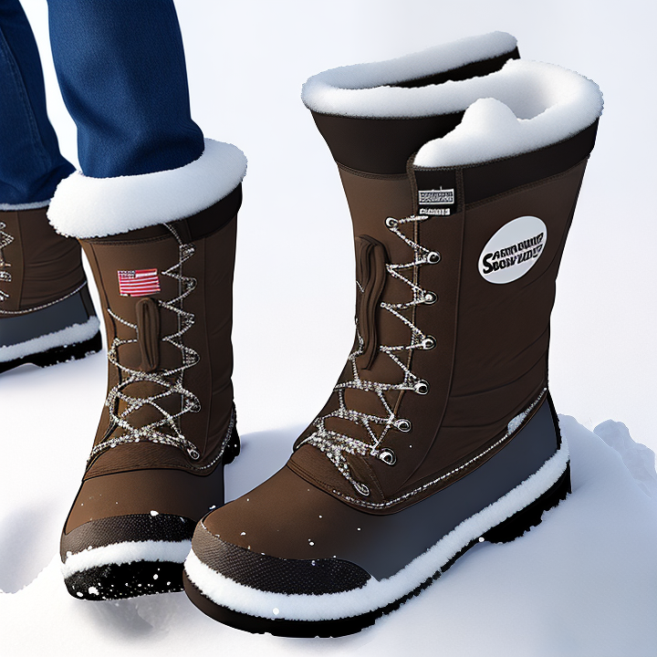 custom snow boots