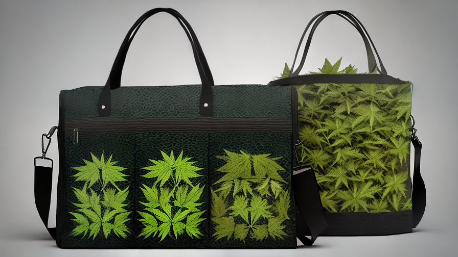 custom weed bag