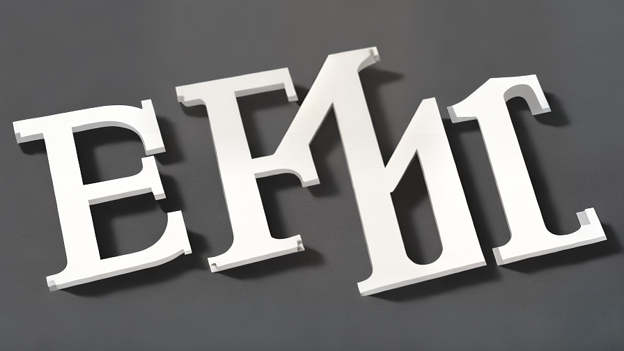 flat metal letters