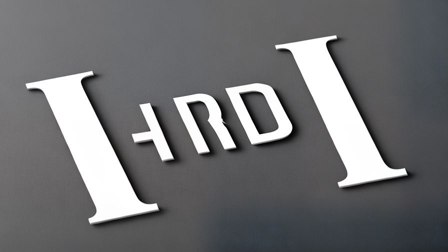 flat metal letters
