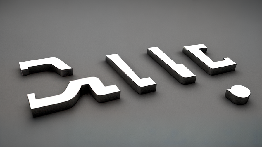 flat metal letters