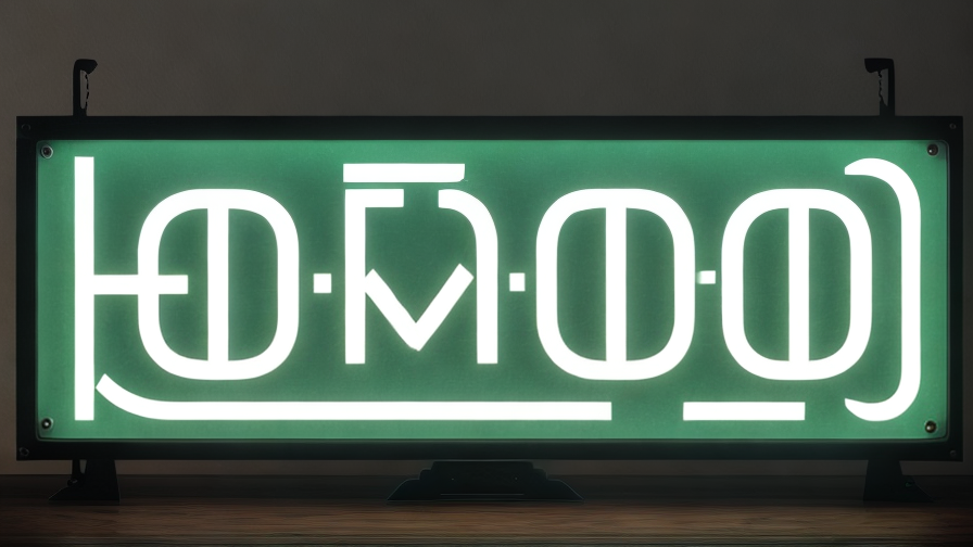 frontlit sign