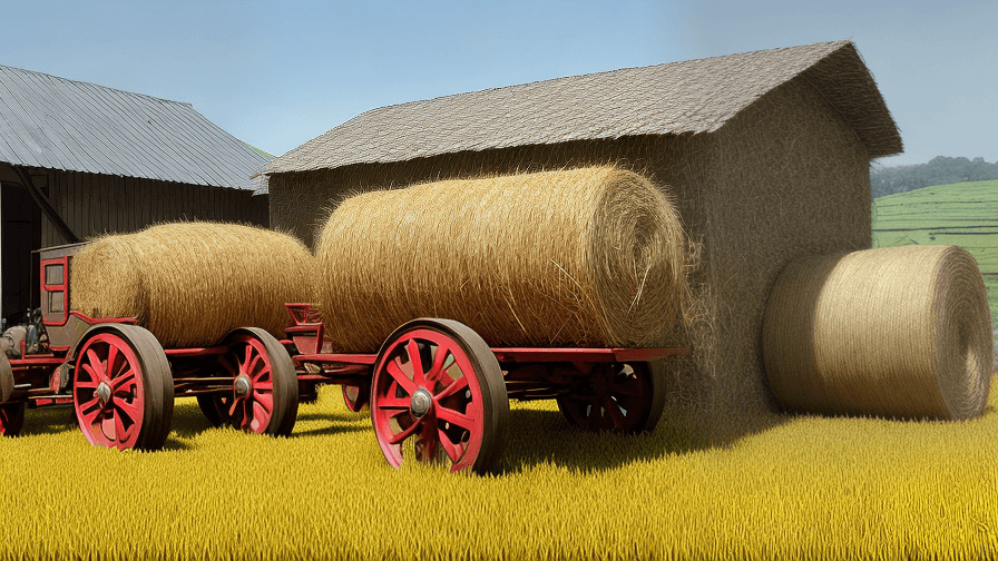 Hand Hay Baler