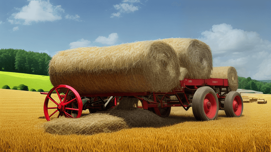 Hand Hay Baler