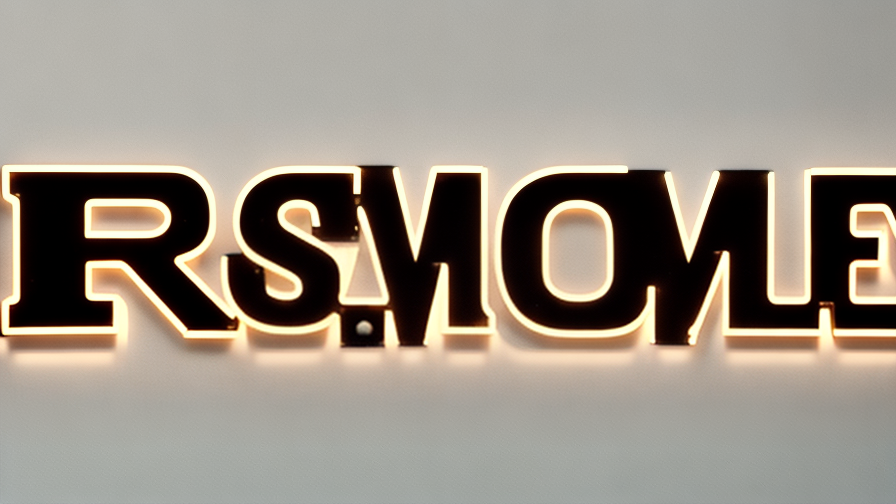 led letter sign