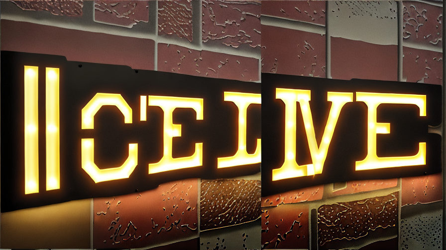 led letter sign