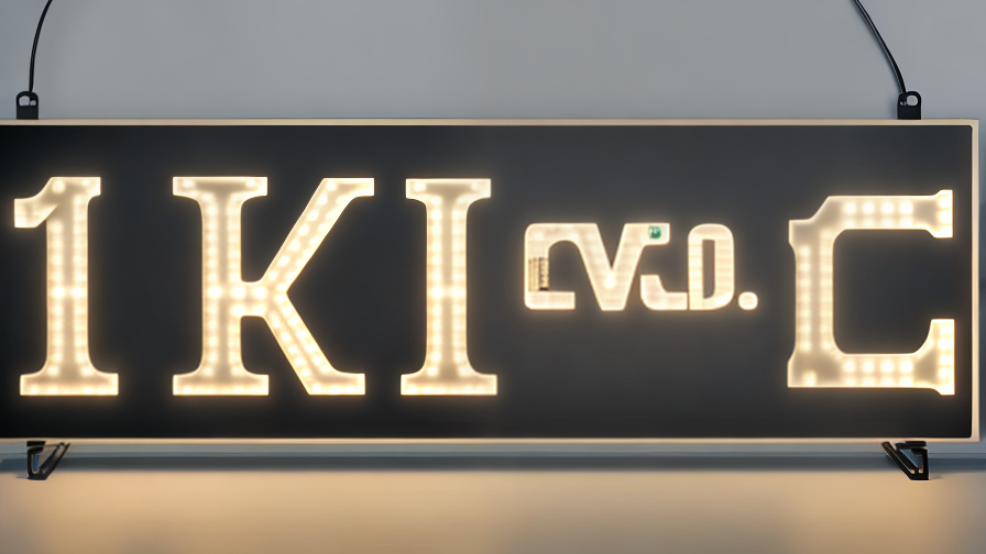led letter sign