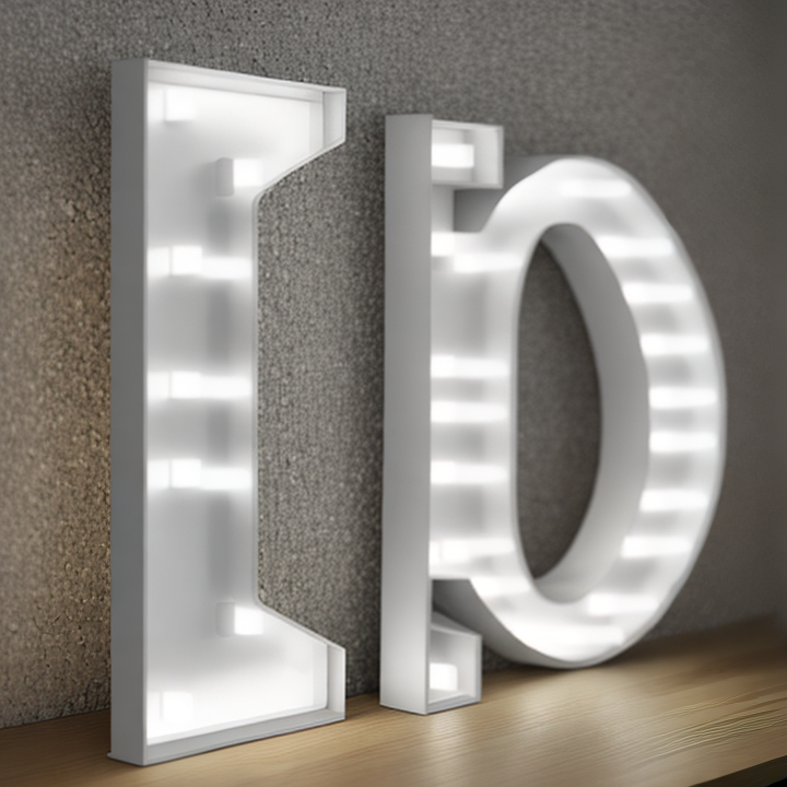 led letter sign