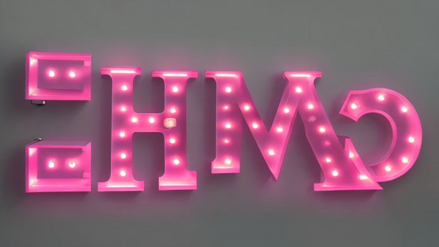 led letter sign