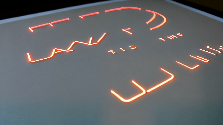 led lettering