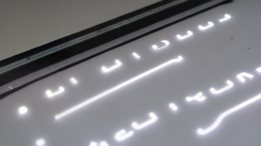 led lettering
