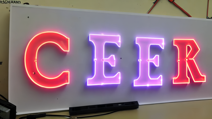 led letters sign