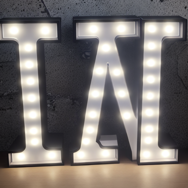 led letters sign