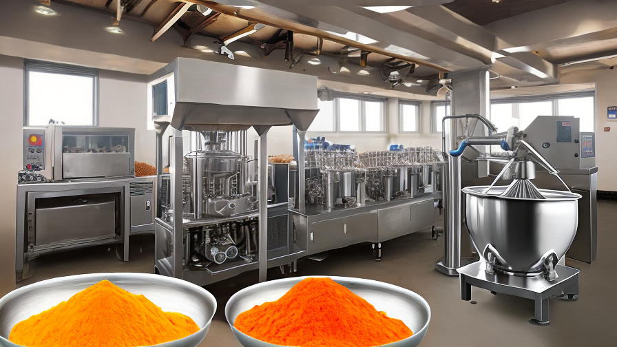 Masala Mixing Machines For Food Processing